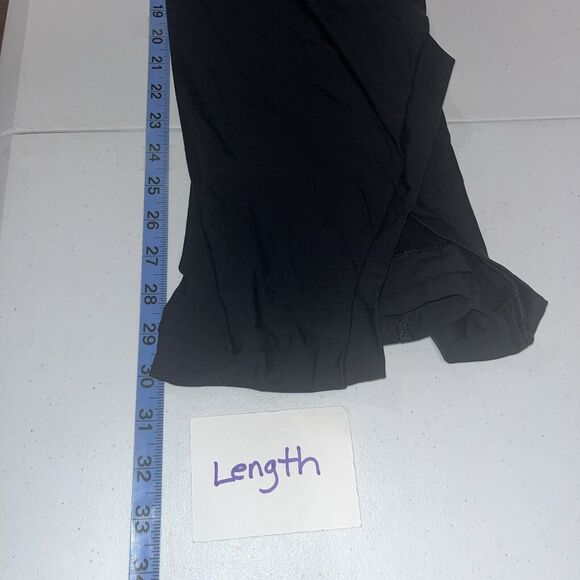 Lands End Womens One Piece Swim Suit Black Skirt 4 Preppy Modest Classic Minimal - Picture 8 of 10